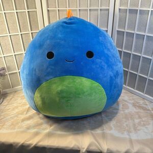 Squishmallow Darex the Huge Blue Dinosaur Plush Toy